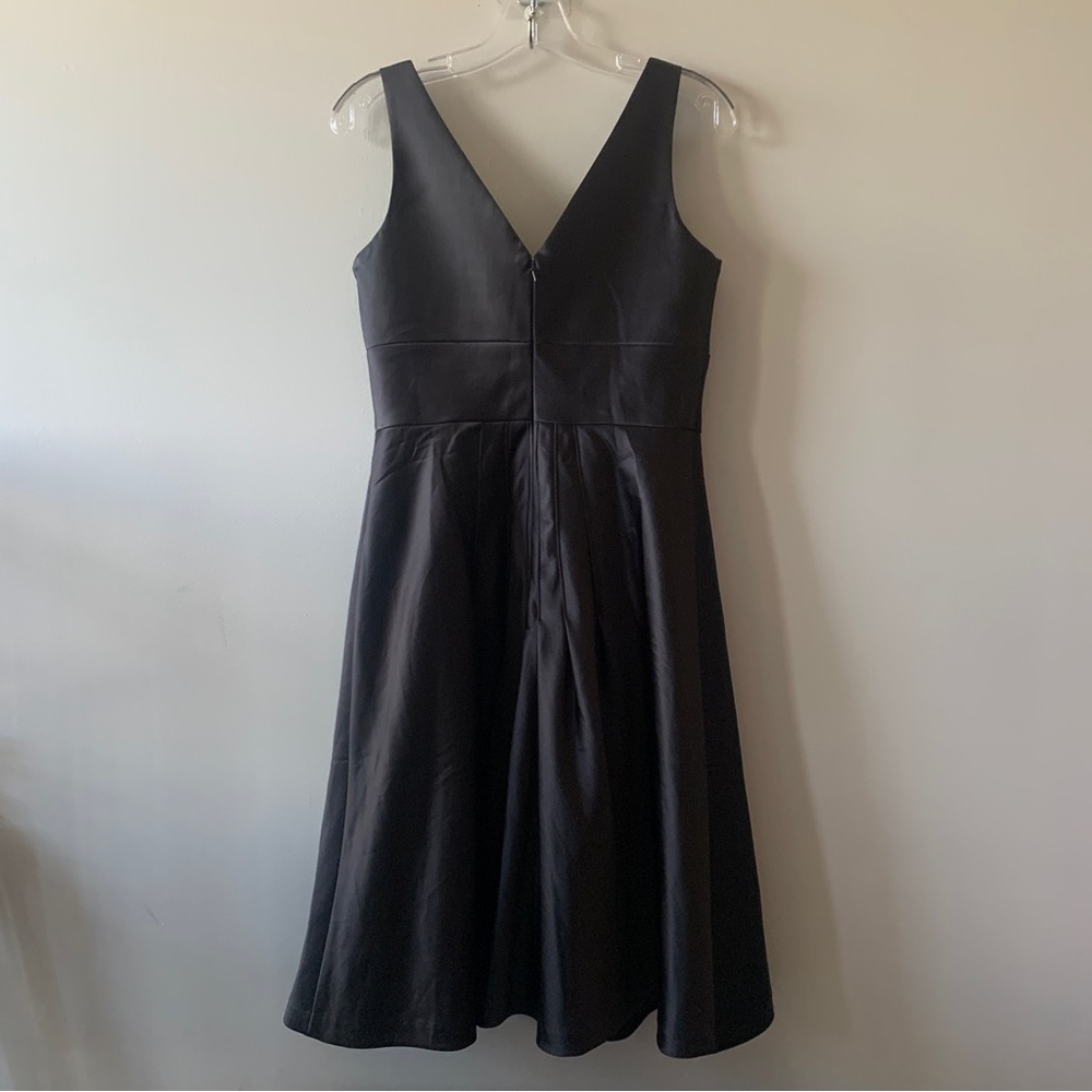 Bill Levkoff MIDI Black Dress Size 10 - Picture 5 of 11